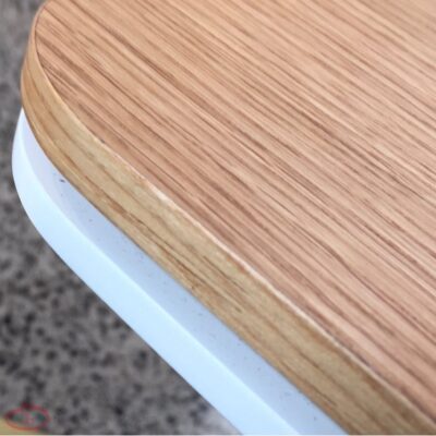 Aspire Table Top - Vic Ash Top with metal plate