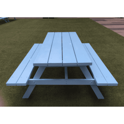 Park White Bench