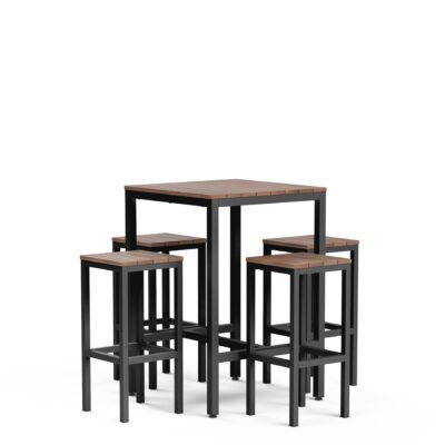 Alfresco Outdoor Stool Bar Setting