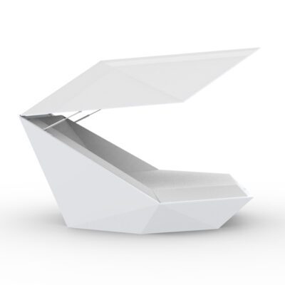 Faz daybed with hinged