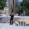 Urbantime VENTIQUATTRO H24 street furniture table for public spaces in Australia