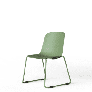 Linea Chair, Sled Frame