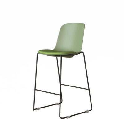 Linea Stool, Sled Frame