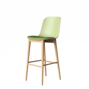 Linea Stool, Wood Frame