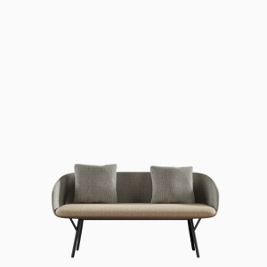 Moment - two seater chair front